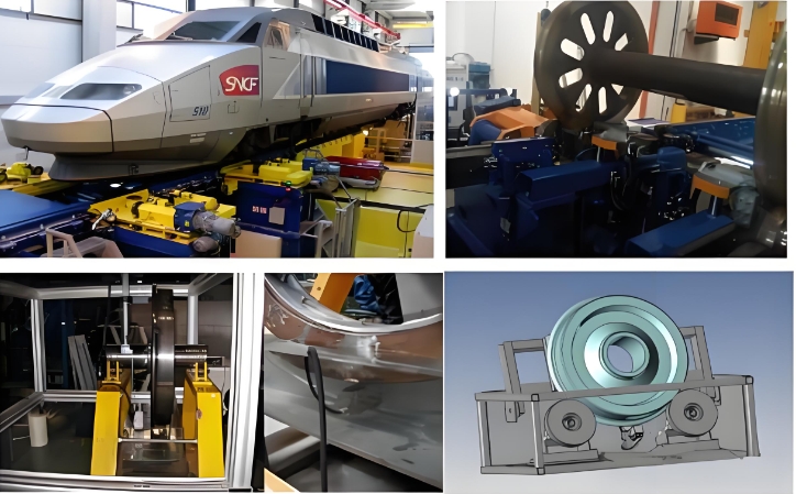 鐵路輪對壓裝部位超聲相控陣檢測 